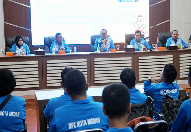 Plt Wali Kota Medan Janjikan Bekerja di Pemko Medan Bagi Atlet NPC Berprestasi