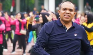 Pj. Bupati Langkat Ajak Warga Jaga Kesehatan Melalui Power Fit Party