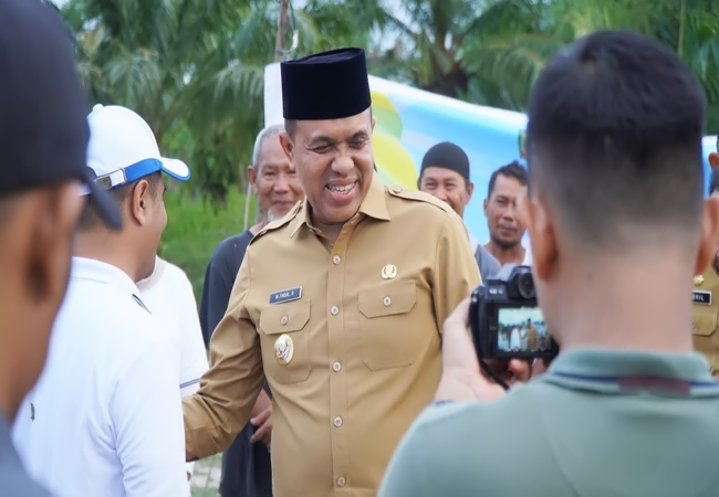 Pj. Bupati Langkat Realisasikan Listrik Masuk Tambak, Tekan Biaya Produksi Lebih dari 50 Persen