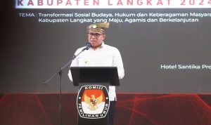 Pj Bupati Langkat Hadiri Debat Perdana Calon Kepala Daerah: Ajak Ciptakan Pilkada Damai