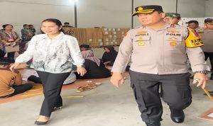 Ketua KPU Medan Tinjau Pensortiran Kertas Suara Pemilu 2024
