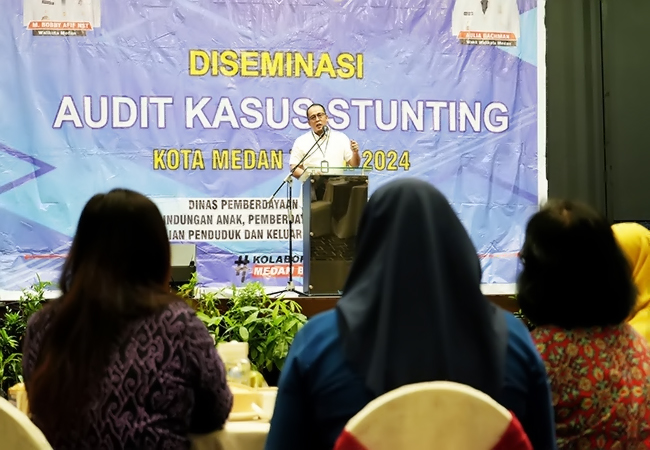 Plt Wali Kota Medan Ingin Langkah Konkret Atasi Stunting