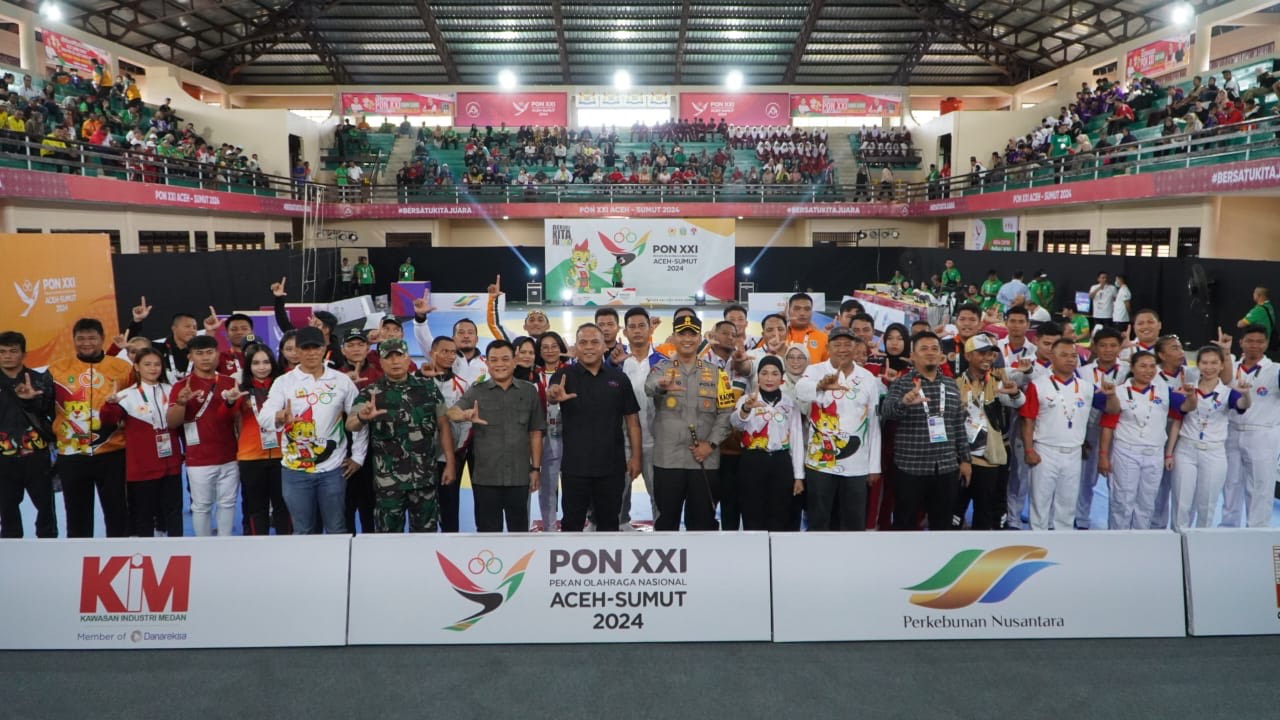 Pj Bupati Langkat Buka Pertandingan Cabor Sambo PON XXI Aceh-Sumut 2024