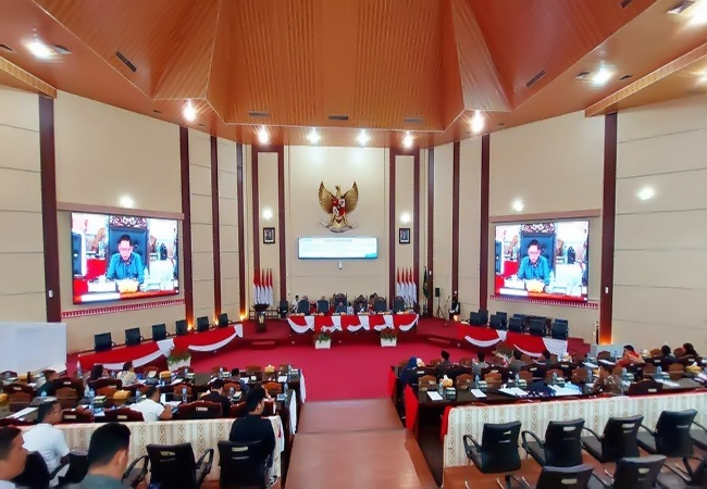 Paripurna Perdana, DPRD Medan Umumkan Fraksi dan Susunan Komposisi Personalia