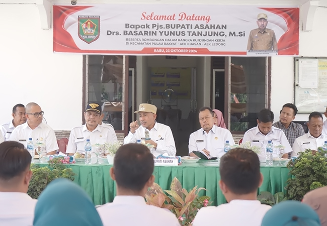 Pjs Bupati Asahan Kunjungan Kerja di Kecamatan