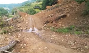 Terkena Bencana Longsor, Akses Jalan Desa Alur Subur Mulai Dapat Dilintasi