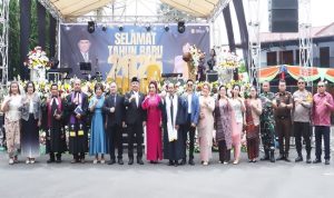 Syukuran Pemkab Dairi, Pj Bupati: Mari Bersinergi, Semoga Tahun 2025 Makin Cemerlang