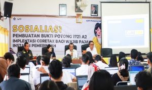 Sosialisasi pembuatan Bukti Potong 1721-A2 dan Implementasi Coretax
