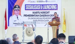 Pemkab Dairi Launching Kartu Kredit Pemerintah Daerah