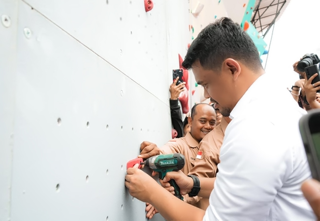 Bobby Nasution Grand Launching Urban Community Park Kebun Bunga: Lahirkan SDM Olahraga Unggul