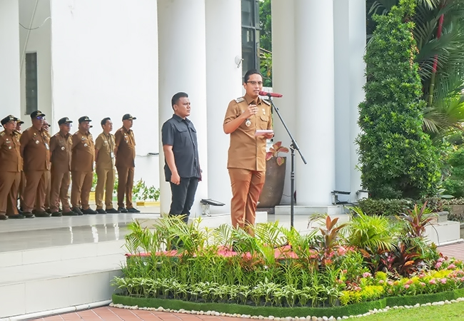 Apel Perdana, Wali Kota Medan Minta Pemko Bisa Jadi Keluarga Bagi Masyarakat