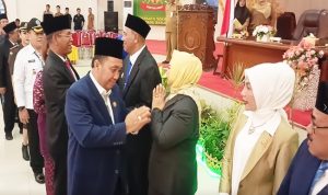 DPRD Langkat Gelar Paripurna Sambutan Perdana Syah Afandin Sebagai Bupati