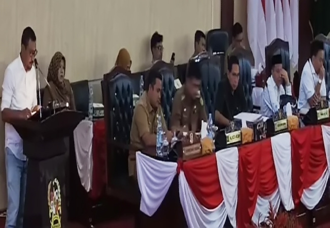 Fraksi Hanura Sampaikan Pandangan Umum Terkait Pencabutan Perda 2 Tahun 2015