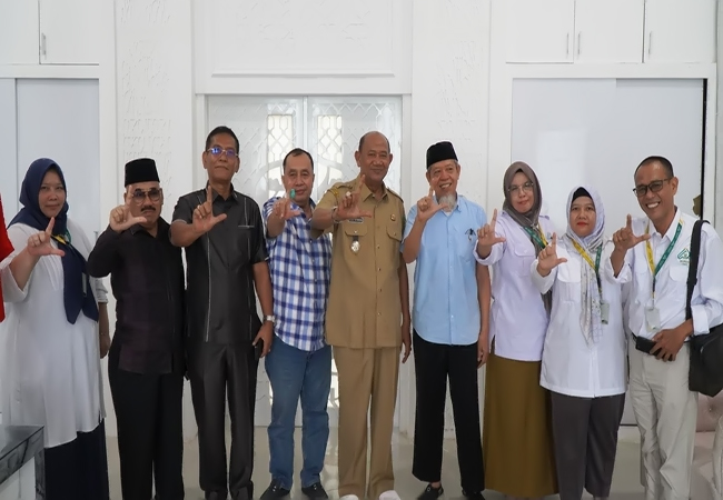 Bupati Langkat Dukung Kerja Sama Dengan Unipal Tingkatkan SDM