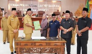 DPRD Langkat Gelar Paripurna LKPJ Bupati