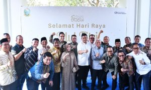Bupati Samosir Hadiri Open House Gubsu