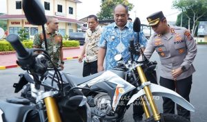 Pemkab Asahan Serahkan 4 Unit Sepeda Motor Dukung Operasional Polres