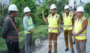 Wakil Bupati Asahan Tinjau Proyek Pemeliharaan Jalan di Sejumlah Titik