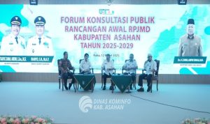 Bupati Asahan Buka Forum Konsultasi Publik Rancangan Awal RPJMD 2025–2029