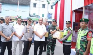 Bupati Asahan Tinjau Pos Pengamanan Lebaran 1446 H untuk Pastikan Kelancaran Arus Mudik