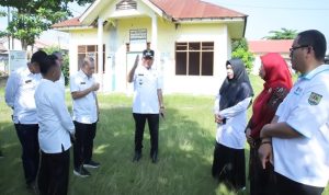 Wakil Bupati Asahan Tinjau Lokasi Rencana Pembangunan Balai Latihan Kerja