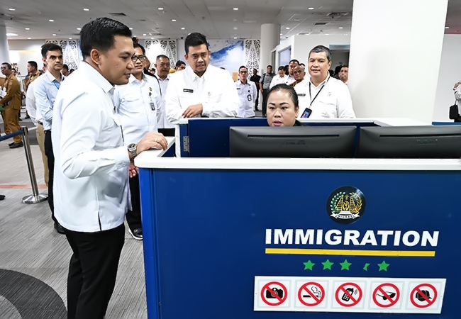 Bobby Nasution Apresiasi Autogate dan PMI Lounge di Bandara Kualanamu: Dorong Layanan Keimigrasian yang Modern dan Manusiawi