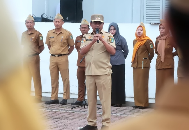 Usai Libur Idulfitri, Pemkab Sergai Gelar Apel Perdana ASN dan Tenaga Kontrak