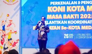 KONI Medan Diharapkan Lahirkan Tokoh Olahraga Inspiratif Untuk Generasi Muda