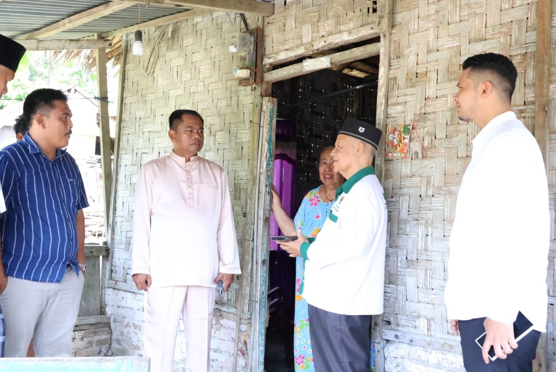 Bupati Sergai Bangun Rumah untuk Warga Kurang Mampu di Dolok Masihul