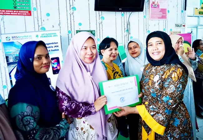 Ketua TP PKK Langkat Bina Desa Pematang Jaya untuk Lomba IVA Test Tingkat Provinsi