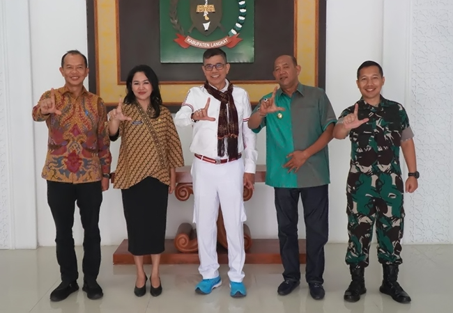 Anggota Komisi III DPR RI Hinca Panjaitan Kunjungi Langkat, Bahas Isu Kamtibmas dan Penegakan Hukum