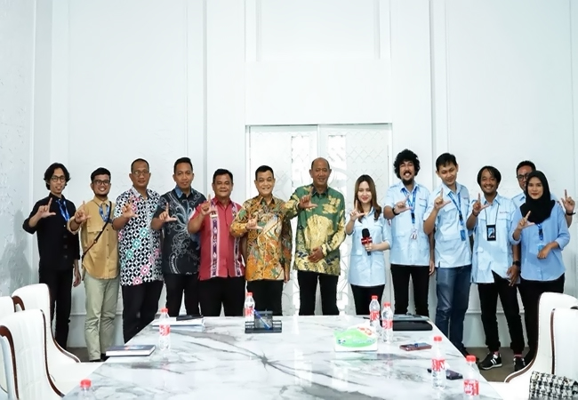 Bupati Langkat Sambut Garuda TV, Perkuat Sinergi Pemerintah dan Media untuk Publikasi Pembangunan Daerah