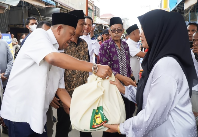 Bupati Langkat Kunjungi Korban Kebakaran Bahorok, Janjikan Bantuan dan Penambahan Mobil Damkar