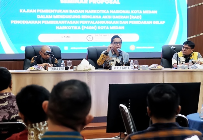 Wali Kota Medan Dukung Penuh Pembentukan BNN Kota Lindungi Generasi Muda