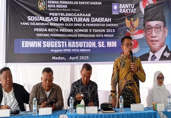 Edwin Sugesti Sosialisasikan Perda Penanggulangan Kemiskinan: Dorong Warga Lengkapi Administrasi